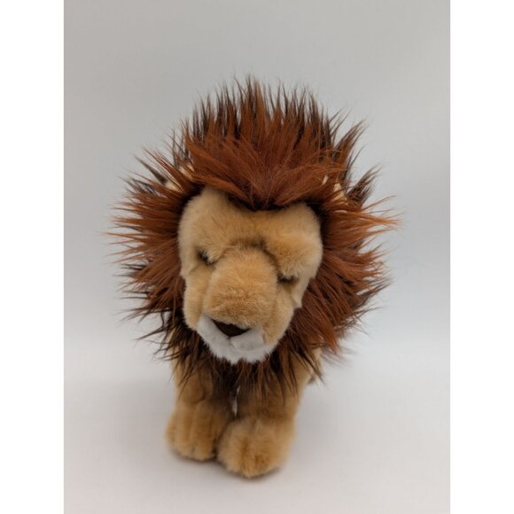 Wildlife Tree Lion Plush Brown Lot of 2 Stuffed Animal Toy - Picture 3 of 16